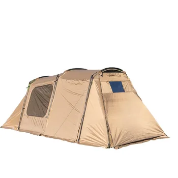 Открытый туннельный шатер Beetle, большое пространство для кемпинга, защита от дождя и солнца, палатка для 5-10 человек 4