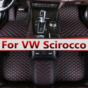 Автомобильные коврики на заказ для Volkswagen VW Scirocco 2009 2010 2011 2012 2013 2014 2015 2016 2017 автомобильные накладки для ног автомобильный ковер