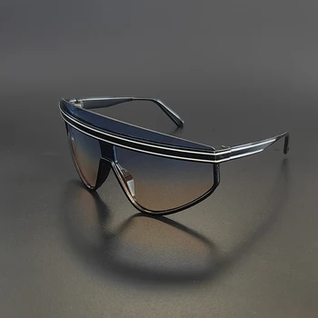 Велосипедные очки с большими линзами UV400, мужские Женские Спортивные очки для рыбалки, бега, MTB, велосипедные очки, велосипедные очки для райдера, очки для глаз 2