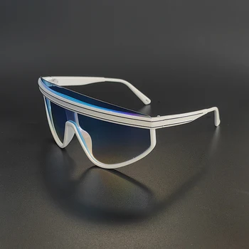 Велосипедные очки с большими линзами UV400, мужские Женские Спортивные очки для рыбалки, бега, MTB, велосипедные очки, велосипедные очки для райдера, очки для глаз 4