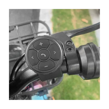 Роботизированная беспроводная кнопка дистанционного управления Bluetooth, универсальный мультимедийный контроллер на руле мотоцикла/велосипеда, управление рулевым колесом автомобиля