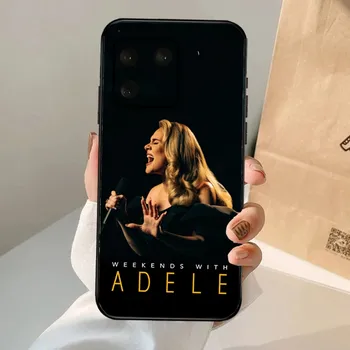 Певица Адель Чехол Для Телефона Xiaomi Mi 12 10 9T 9SE 8 Mix Play A3 A2 A1 CC9E Note 10 Lite Pro Черный Чехол 3