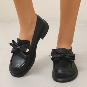 Новые женские лоферы Туфли на плоской подошве в стиле Лолиты Женская обувь на платформе для колледжа Высококачественная обувь в стиле школьной формы для девочек Jk Обувь на толстой подошве