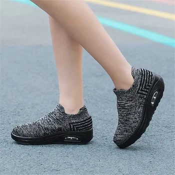 сетка, увеличивающая рост, осенние кроссовки для женщин, прогулочные женские теннисные туфли люксового бренда sport tenix super brand tines YDX2 2