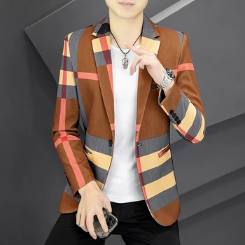 2023 Мужской грязный костюм, новый высококачественный модный красивый повседневный костюм, мужское пальто, молодежная корейская версия, тонкий трендовый мужской маленький костюм