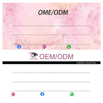ODM OEM для частного наращивания ресниц с логотипом 