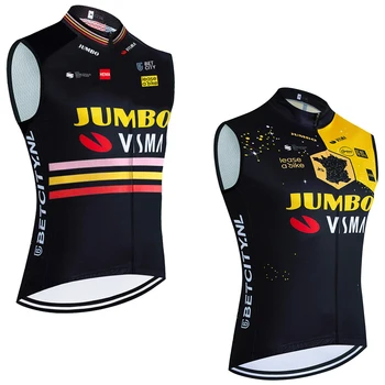 Новая Вело-майка JUMBO 2024 года Команды ОАЭ для мужчин и женщин, Модный быстросохнущий Велосипедный жилет Pro, Майо, Велосипедная футболка Ropa Ciclismo, одежда