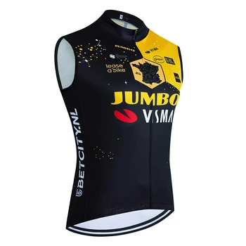Новая Вело-майка JUMBO 2024 года Команды ОАЭ для мужчин и женщин, Модный быстросохнущий Велосипедный жилет Pro, Майо, Велосипедная футболка Ropa Ciclismo, одежда 1