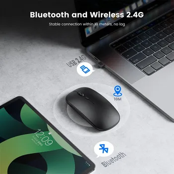Bluetooth Мышь Для Microsoft Surface Pro 3 4 5 6 7 X Surface GO 2 Book Tbook Планшетная Беспроводная Мышь Перезаряжаемая Мышь 4