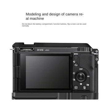 Крепление камеры, Быстроразъемная пластина, Стабилизатор, Защитная установка для видеосъемки зеркальной камерой Sony ZVE10 2