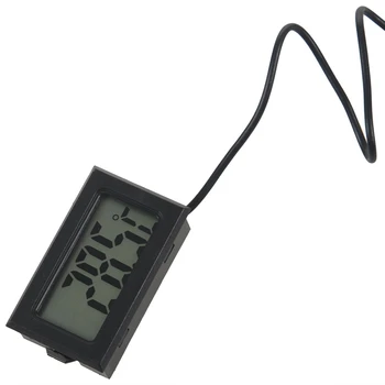 Горячий-6X Новый цифровой ЖК-термометр Датчик температуры В диапазоне от-50 ° C до + 110 ° C 3