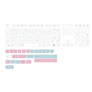 Японские колпачки для ключей 132 клавиши XDA Keycap Set для механической клавиатуры