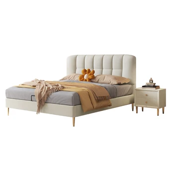 Современная мебель для спальни двуспальная кровать многофункциональные деревянные кровати королевского размера 0