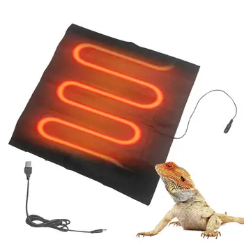 Грелка Gecko USB Plug In Маленькая Грелка Для Домашних Животных Водонепроницаемый Малопотребляющий Обогреватель Для Рептилий Моющийся Грелка Для Домашних Животных