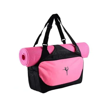 Качественная многофункциональная водонепроницаемая сумка для йоги для гимнастического коврика нейлоновый рюкзак для переноски на плечо Коврик для йоги Пилатес Сумка без коврика для йоги