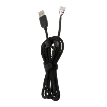 Линия мыши USB L43D, провод линии мыши USB длиной 2,1 м, запасные части для ремонта кабеля для игровой мыши G502 RGB