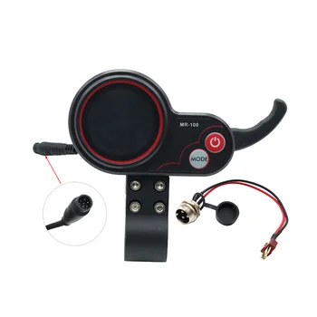 MR-100 ЖК-дисплей, приборная панель, 6Pin + Т-образный кабель для аксессуаров для электрических скутеров