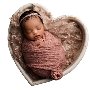 150x40 см Реквизит для фотосъемки новорожденных Одеяло из Мохера Эластичное Детское одеяло для фотосъемки Одеяло Вязаное Одеяло для фотосессии Обертывания для одеял
