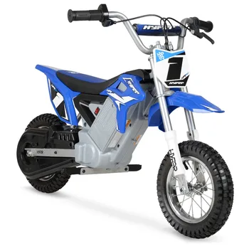 Игрушечный Велосипед 24-Вольтовый Электрический Мотоцикл синего цвета
