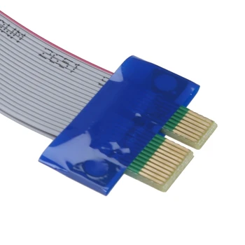 Удлинитель Преобразователя платы PCI-E 1X в 1x Riser Card для перемещения кабеля PCI-E для Express 3