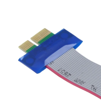 Удлинитель Преобразователя платы PCI-E 1X в 1x Riser Card для перемещения кабеля PCI-E для Express 4