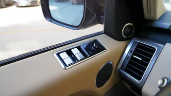 Переключатель Подъема Стекол ЖК-Кнопки Управления Ключами Автомобильных Дверей Для Land Rover Range Rover Vogue L405 Sport L494 Discovery 5 2