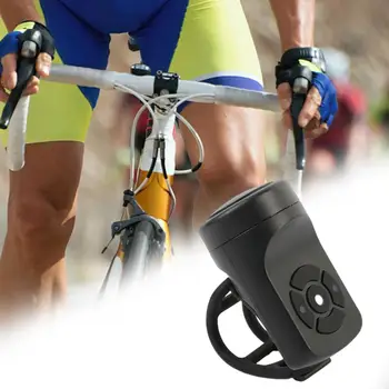 Водонепроницаемый велосипедный гудок Компактного размера Электрический велосипедный звонок с высоким децибелом Водонепроницаемый звуковой сигнал для простой установки на велосипед 3