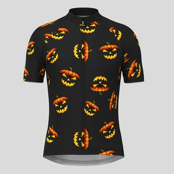 Велосипедная майка для мужчин на Хэллоуин, летняя велосипедная рубашка с коротким рукавом, велосипедная одежда, одежда для горных дорог, дышащая одежда MTB