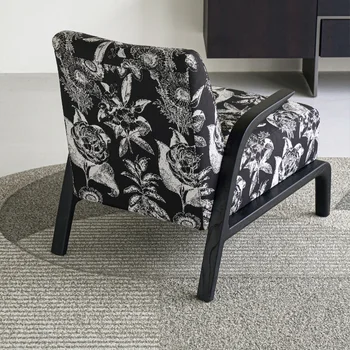 /Кресло для отдыха /Итальянский минимализм /ткань / хлопчатобумажное белье /дизайнерский диван для одного человека /YFN