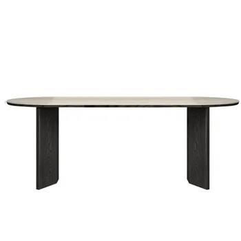 Стулья Обеденный стол в скандинавском минималистичном стиле, прямоугольные раскладывающиеся ножки, Металлический обеденный стол для гостиной на 8 персон, мраморная мебель для дома Comedor 3