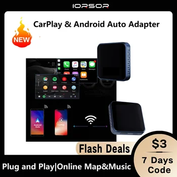 Беспроводной Адаптер Apple Carplay Android Auto Mini Ai Box Streaming Car Play Inalambrico Dongle Smart Multimedia Player Adaptador