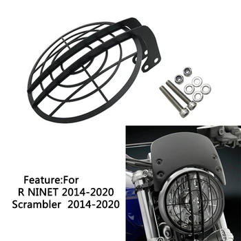 Защита Фары Мотоцикла Решетка Крышки Головного Света Протектор Лампы Для BMW R Nine T 2014-2020 R Ninet Scrambler 2014-2020 5
