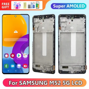 Супер Amoled Экран для Samsung Galaxy M52 5G M526B M526BR ЖК-дисплей
