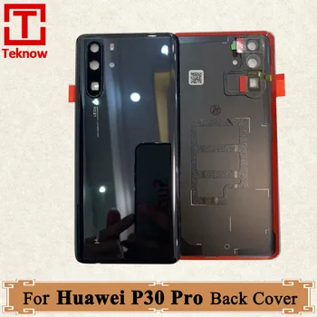 Оригинальная Задняя Дверца Задней Панели Для Huawei P30 Pro Задняя Крышка Батарейного Отсека VOG-L29 VOG-L09 VOG-AL00 VOG-TL00 Запчасти Для Ремонта корпуса