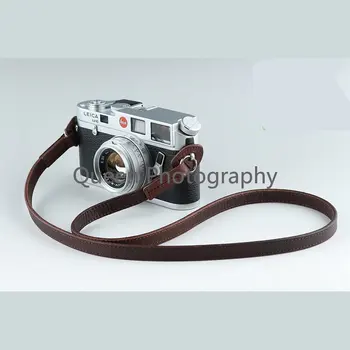 Ремешок Для Камеры Плечевой Ремень Для Sony A7C A9 II A7R4 Nikon Leica Q2 M10 M11 Fujifilm XE4 XT4 X100V Ручной Работы Из Натуральной Кожи