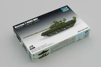 Трубач 07145 1/72 Русский Основной боевой танк T-80BV MBT Пластиковый модельный комплект
