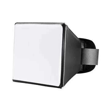 Универсальный фотодиффузор Складной рассеиватель света для зеркальной камеры Софтбокс Внешний рассеиватель Софтбокс для лампы-вспышки
