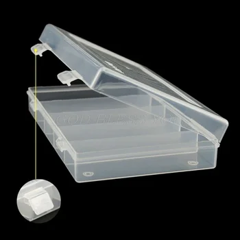 Прямоугольный Прозрачный Пластиковый Ящик Для Хранения Коллекции Case Protector для Держателя Капсул для Монет 100шт 27 мм/30 мм или Трубки для Монет 5шт 27 мм 4