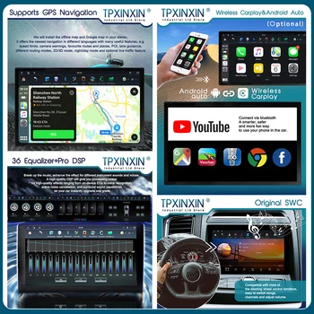 Для Hyundai Venue 2018-2020 Android Автомобильный Стерео Автомобильный Радиоприемник с Экраном 2 DIN Радио DVD-Плеер Автомобильный GPS-Навигатор Головное Устройство 5