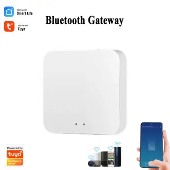 Интеллектуальный беспроводной шлюз Tuya Bluetooth Mesh Gateway Bluetooth-совместимая система Шлюза Tuya / дистанционное управление приложением Smart Home Life APP
