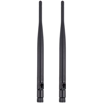 2X Двухдиапазонная Беспроводная Антенна Wifi 868 МГц 7dBi RP-SMA с Высоким коэффициентом усиления