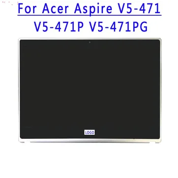 14,0 дюймов 1366X768 TN HD EDP 30 контактов B140XTN02.4 Сенсорный ЖК-дисплей В сборе Для ноутбука Acer V5-471P V5-471G V5-471 ЖК-экран в сборе