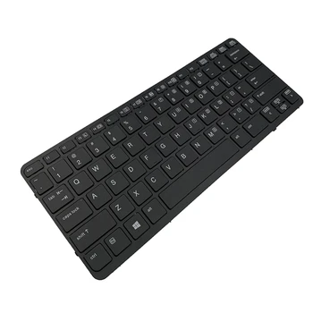 Аксессуары для ноутбуков HP Elitebook 820 G1 820 Сменная английская клавиатура без подсветки американской раскладки 4
