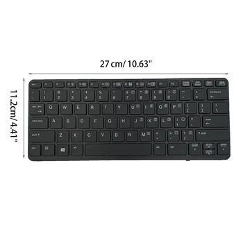 Аксессуары для ноутбуков HP Elitebook 820 G1 820 Сменная английская клавиатура без подсветки американской раскладки 5