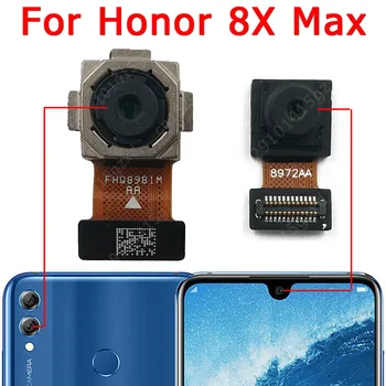 Для Huawei Honor 8X Max, фронтальная камера заднего вида, фронтальная Основная камера, маленький модуль камеры, Гибкие запасные части для замены
