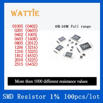 SMD резистор 0805 1% 6.49R 6.65R 6.8R 6.81R 6.98R 7.15R 7.32R 100 шт./лот микросхемные резисторы 1/8 Вт 2.0 мм * 1.2 мм 2