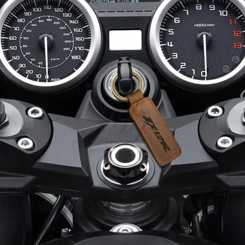 Для Kawasaki ZX12R ZX-12R брелок для ключей мотоциклетный брелок для ключей из воловьей кожи 2