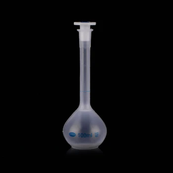 Экспериментальная Жаропрочная Школьная Посуда С Длинным Горлышком, Прочная Лабораторная Прозрачная Пластиковая Объемная Мерная Колба, Бутылка Точной Формы Вазы 4