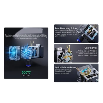 H2 V2S Lite Для Экструдера REVO С Прямым приводом Hotend С Насадкой E3D Revo Для 3D-принтера Ender 3 Voron2.4 Voron V0 Vzbot 5