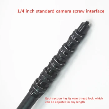 Insta360 One X2 Поддерживает штатив Удлиненный Регулируемый Невидимый селфи-стик из углеродного волокна для спортивной камеры Gopro 11 Аксессуары 1